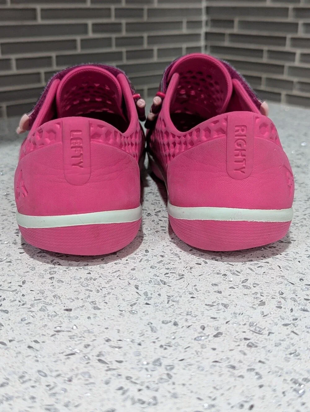 Plae Kids Water Shoes Mimo Lightweight Rubber Spring Summer Girls Size 3